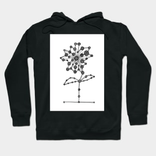 Bullseye Flower Hoodie